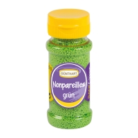 6 St. Streudekor, Nonpareilles grün, 85 g / St.