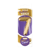 12 St. Kerzen-Zahlen gold  Balloon  Nr. 7
