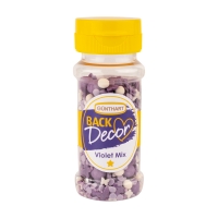 6 St. Streudekor, Violet Mix, 60 g / St.