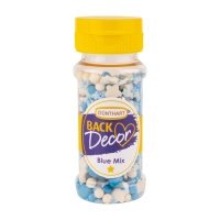 6 St. Streudekor, Blue Mix, 60 g / St.