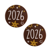 135 St. Aufleger  2026 , dunkle Schokolade