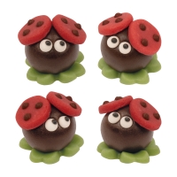 72 St. Marzipan-Glückskäfer, klein