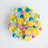 1 St. Streudekor, Happy-Mix, 600 g