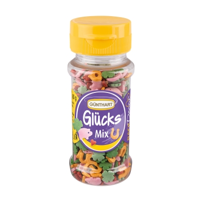 6 St. Streudekor, Glücks-Mix, 60 g 