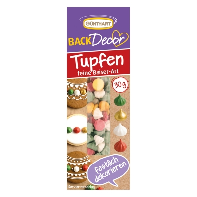 14 St. Tupfen Baiser-Art 