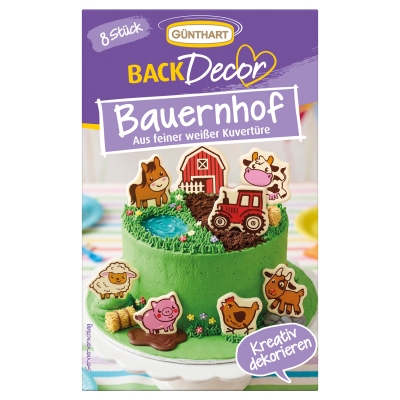 15 St. Bauernhof, weiße Schokolade 