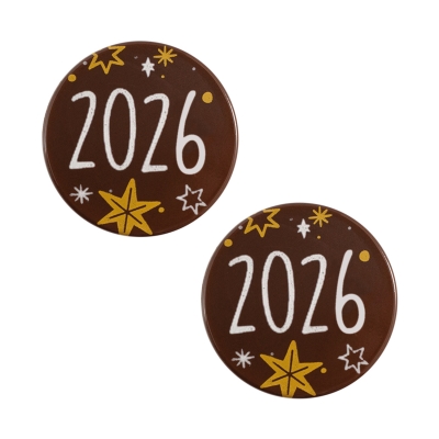135 St. Aufleger  2026 , dunkle Schokolade 