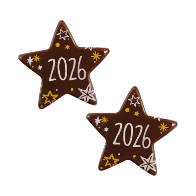 84 St. Stern  2026 , dunkle Schokolade 