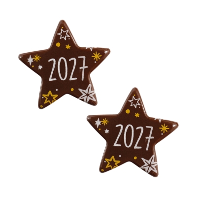 84 St. Stern  2027 , dunkle Schokolade 