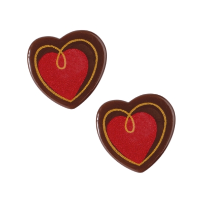 128 St. Herzen, dunkle Schokolade 