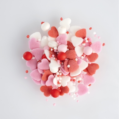 1 St. Streudekor, Herz-Mix, 700 g 